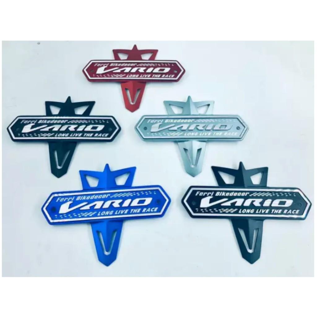 BẢNG TÊN NHÔM XI CNC CAO CẤP VARIO 18-20 CÓ 4 MÀU CHO KHÁCH HÀNG LỰA CHỌN