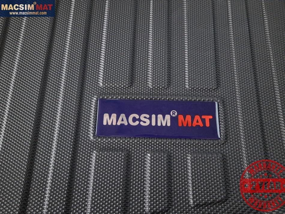 Thảm lót cốp Mercedes E400 2015-nay nhãn hiệu Macsim chất liệu TPV cao cấp màu đen