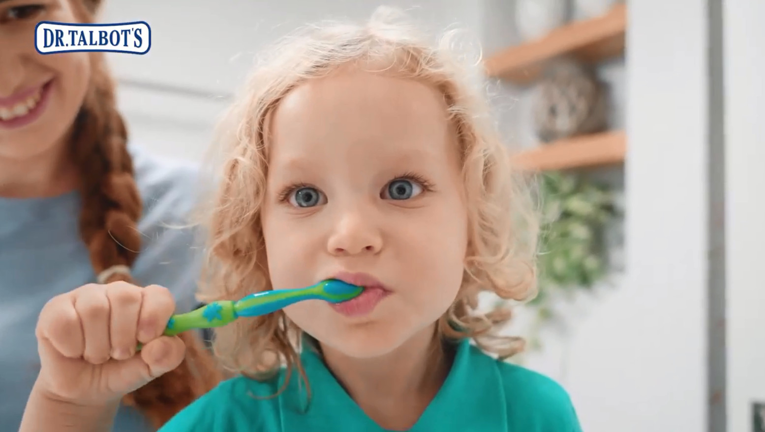 [ 766-Nuby ] Bàn chải đánh răng cho bé từ 12 tháng tuổi trở lên