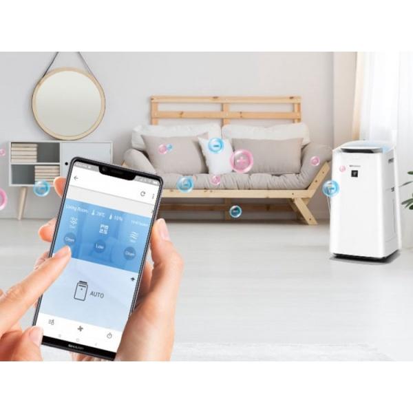 Máy lọc không khí và tạo ẩm Sharp KI-L60V-W - Hàng chính hãng