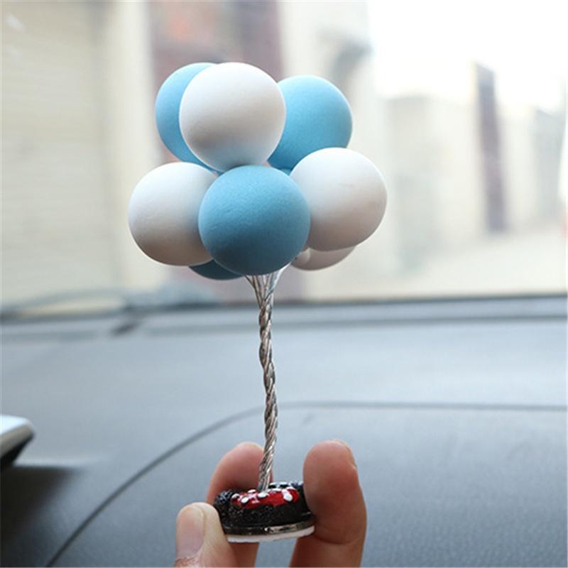 Phụ Kiện Bong Bóng Trang Trí Xe Hơi Dễ Thương