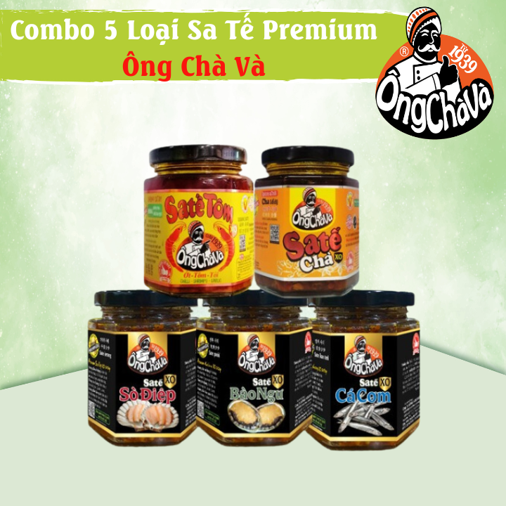 Bộ Sưu Tập 5 Loại Sa Tế Premium Ông Chà Và