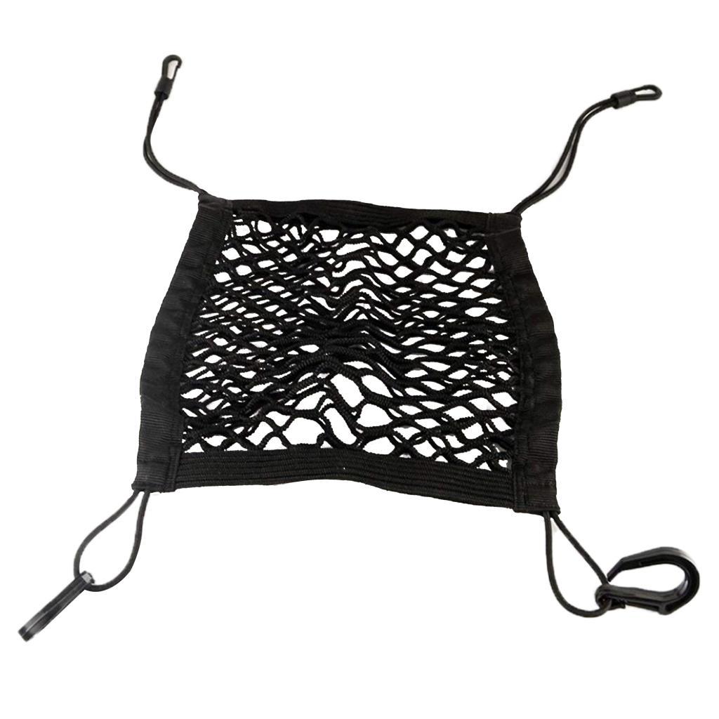 Durable 3-Layer Car Seat Storage Mesh Net Phone Holder Organizer