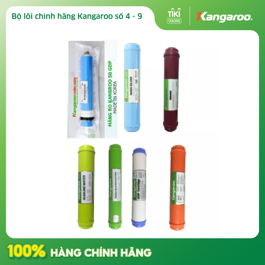 Lõi lọc nước Máy RO Kangaroo các loại _ Lõi chức năng từ lõi 4 đến lõi 9 - Hàng chính hãng