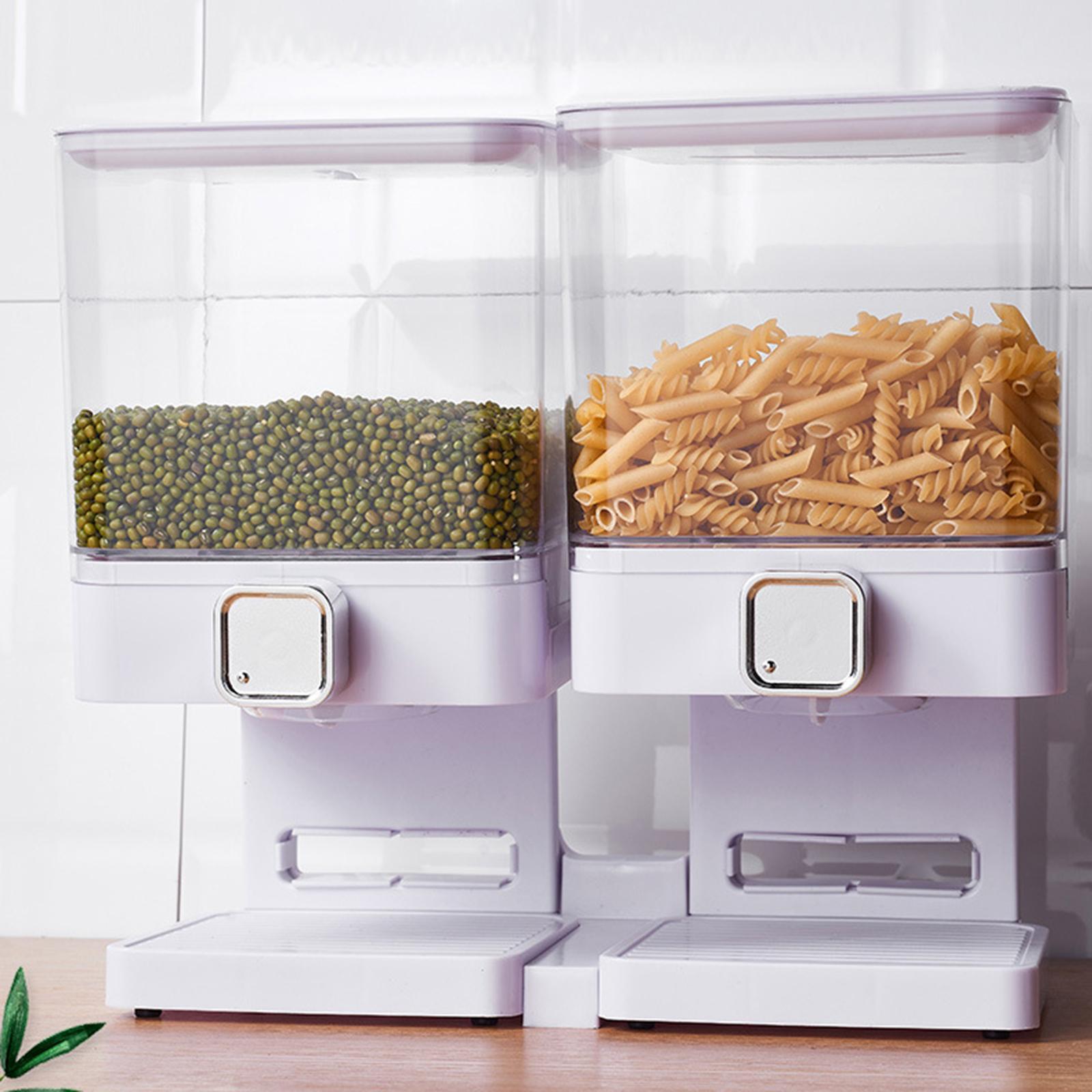 Compact Indispensable Designer Dry Food Dispenser for Kitchen Storage Tools