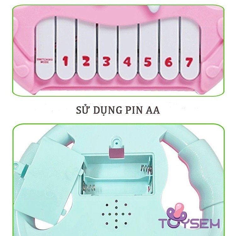 Đàn Cầm Tay Piano Cho Bé Mini Hình Thú Dễ Thương