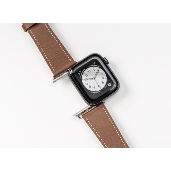 Dây đeo SwitchEasy Classic Genuine Leather For Apple Watch Series (1~8/SE/Ultra) da thật cao cấp Hàng Chính Hãng