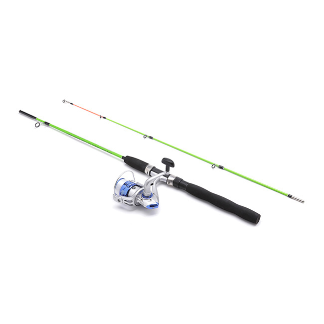 Bộ Cần Câu 2 Khúc Mini Wpower 1m5 Green vs2