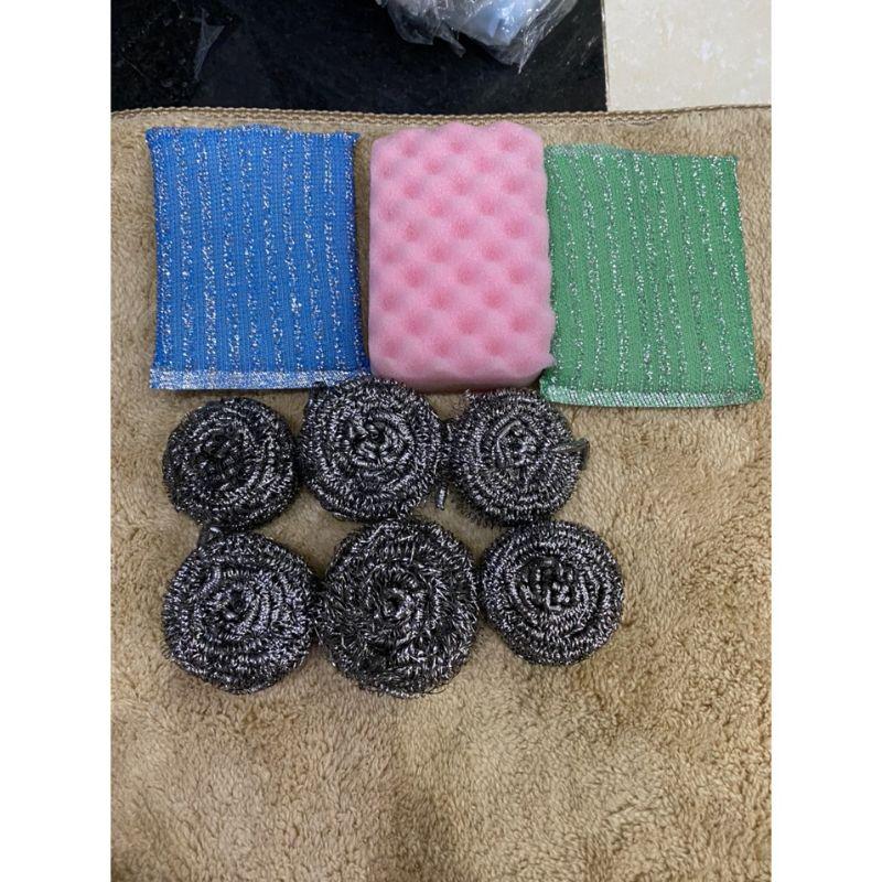 Set 6 Cọ Rửa Xoong Nồi Nhật