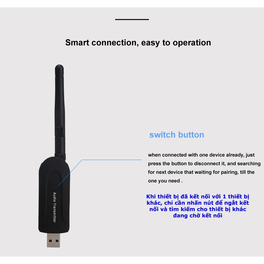 Bộ phát bluetooth từ tivi, pc tới loa, tai nghe bluetooth- B05