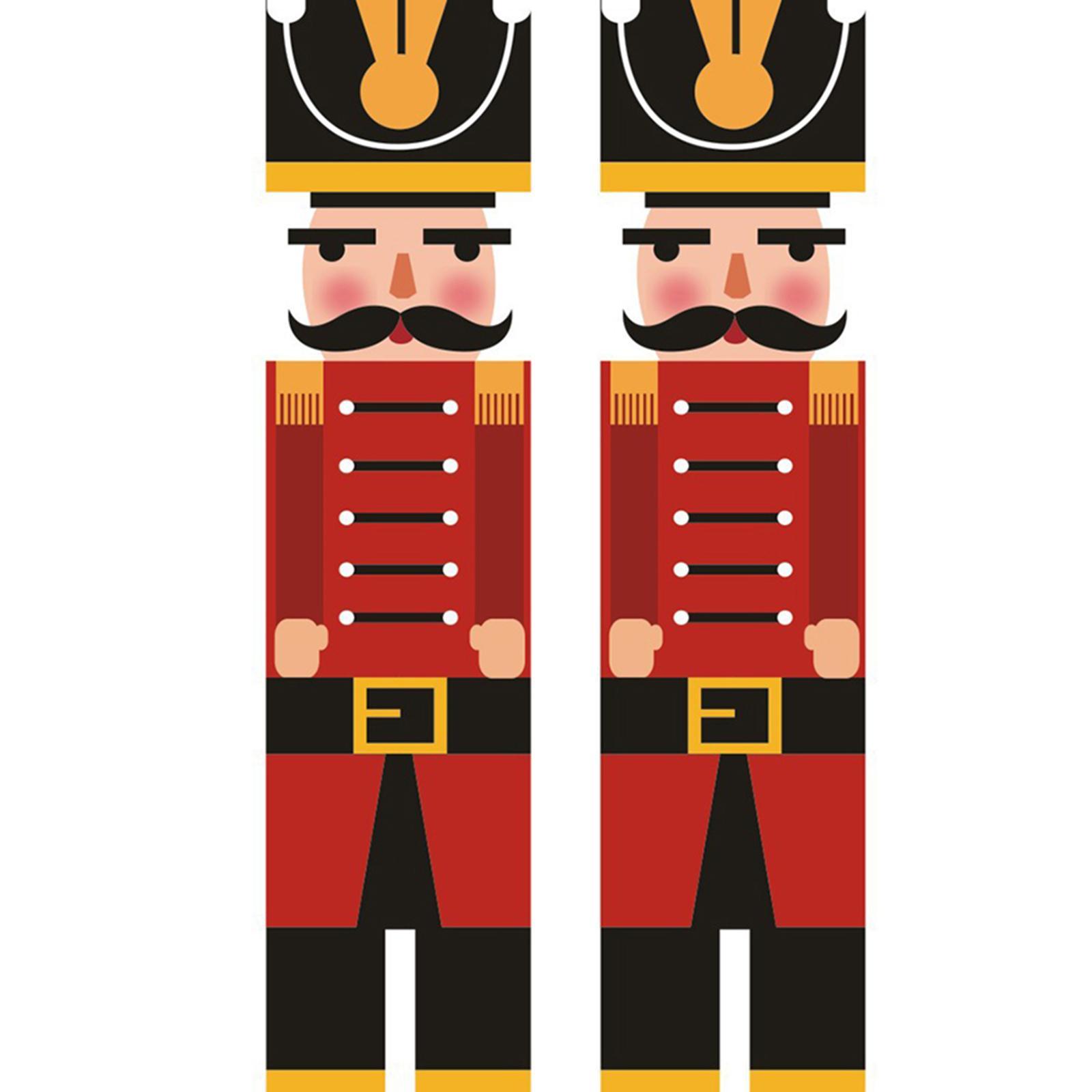 Christmas Porch Sign Oxford Cloth Wall Hanging Party Decor