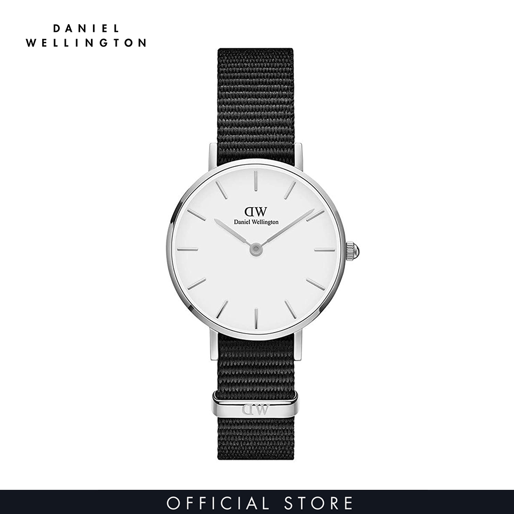 Đồng hồ Nữ Daniel Wellington dây vải nato - Petite Cornwall 28mm DW00100252