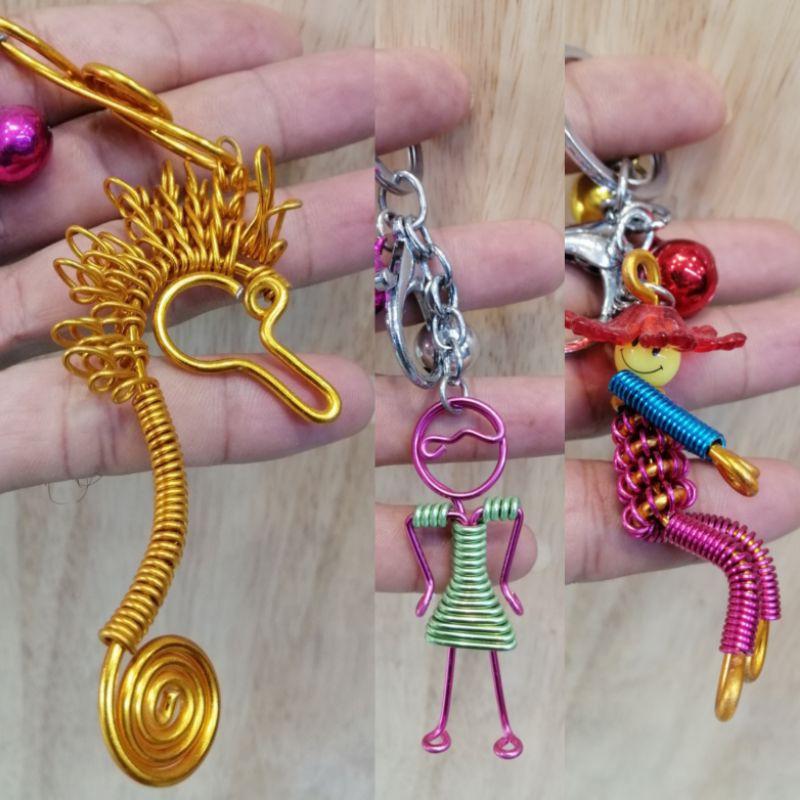 MÓC KHÓA HANDMADE UỐN BẰNG DÂY ĐỒNG