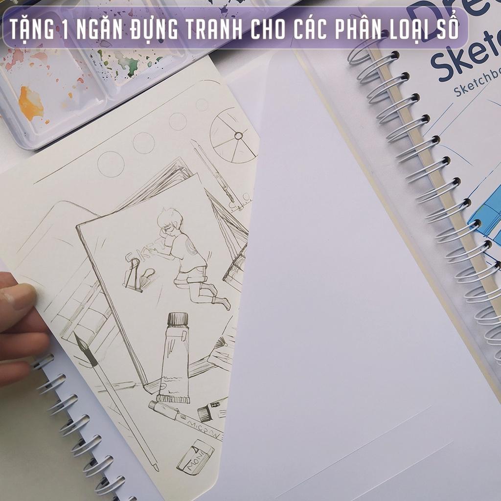 Sổ Phác Thảo Dòng Basic 172GSM - Sketchbook - Ong Mặt Bự ( LỖI 1 ĐỔI 1