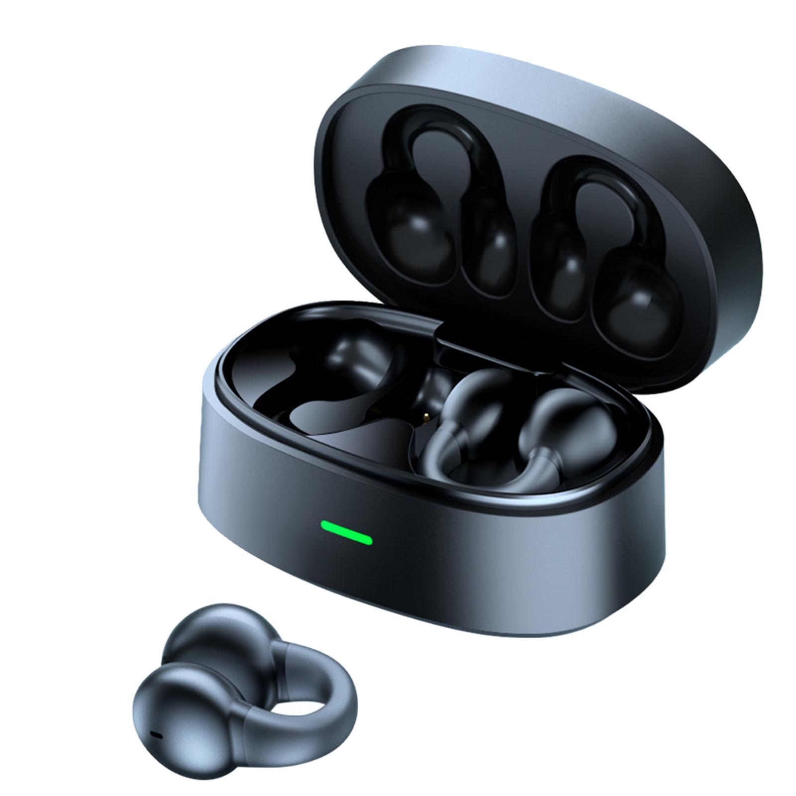 Headphones V5.3 Ear Clip wearing Ergonomic for Computer Gaming Sport
