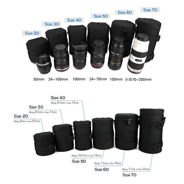 Túi bảo vệ lens Cao cấp