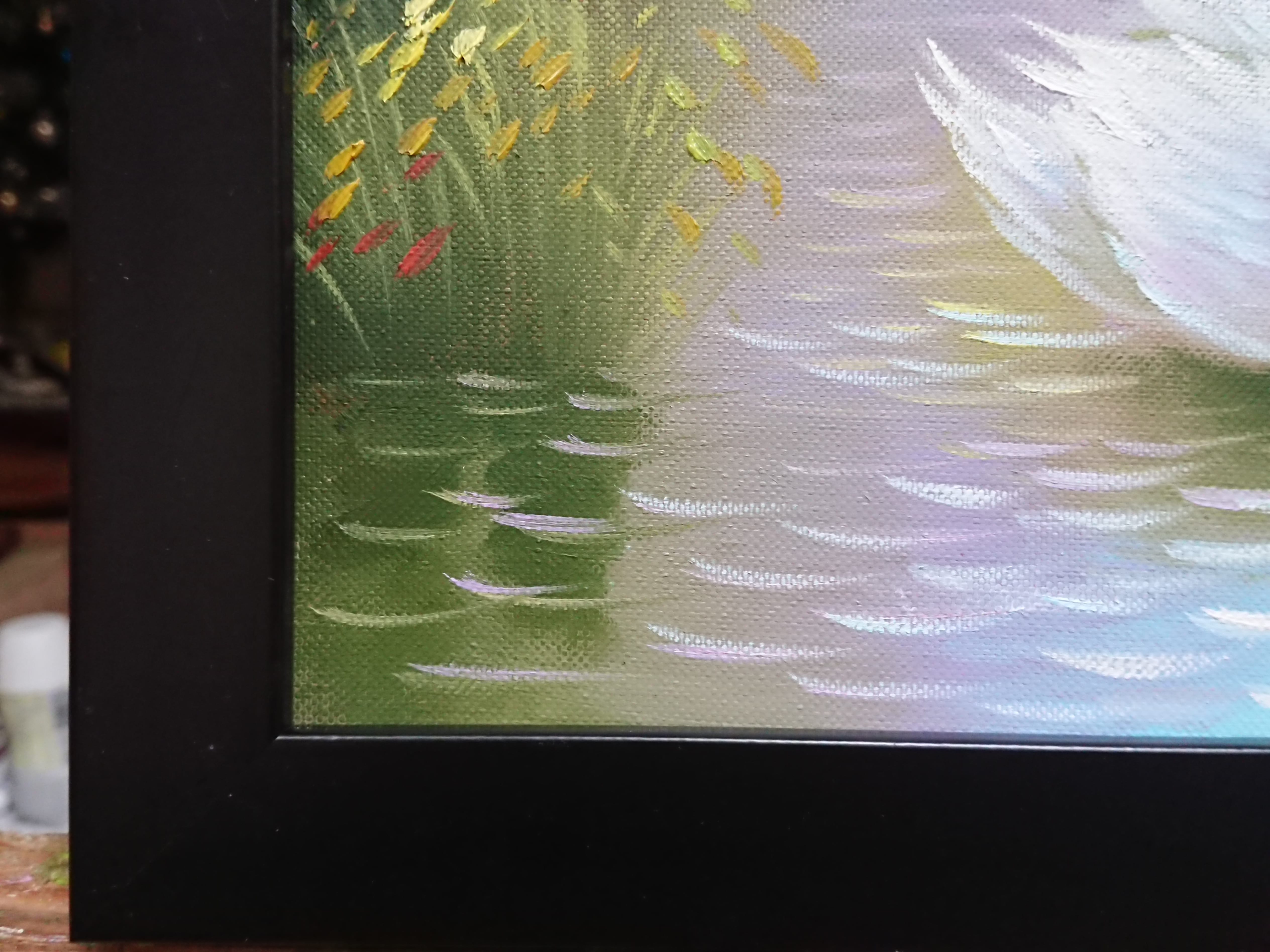 Tranh Treo Tường  - Gia Đình Thiên Nga 30x40cm