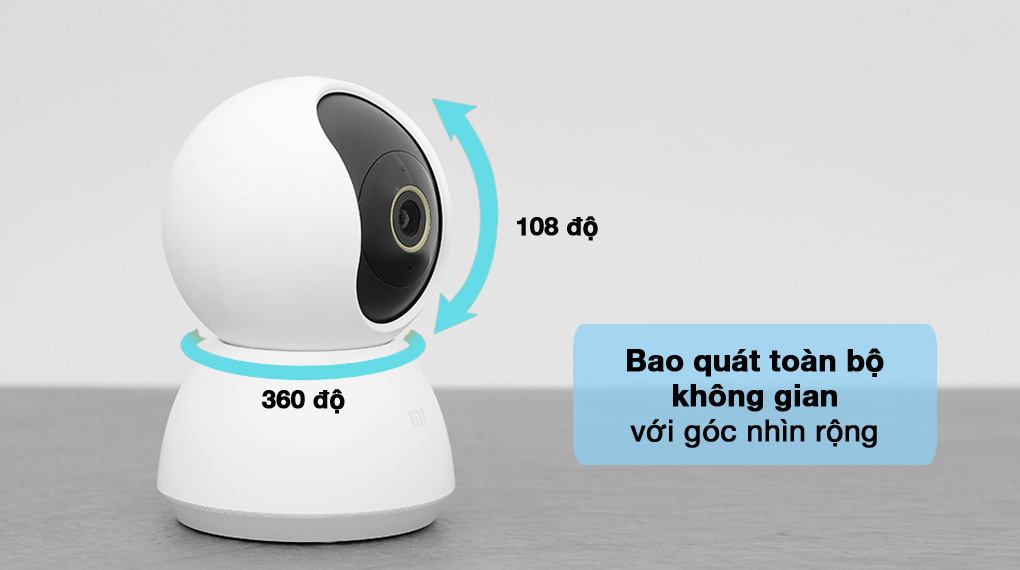 Camera Sothing Xiaomi 360 2K, đàm thoại 2 chiều, góc quay rộng- Hàng chính hãng