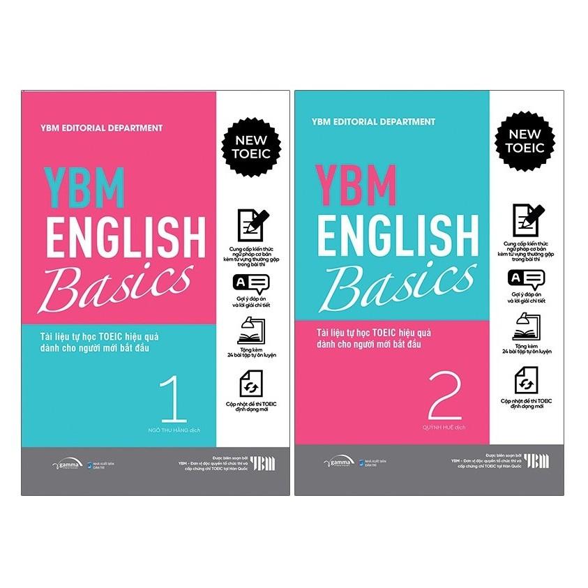 Sách - Combo YBM English Basics (2 Cuốn)
