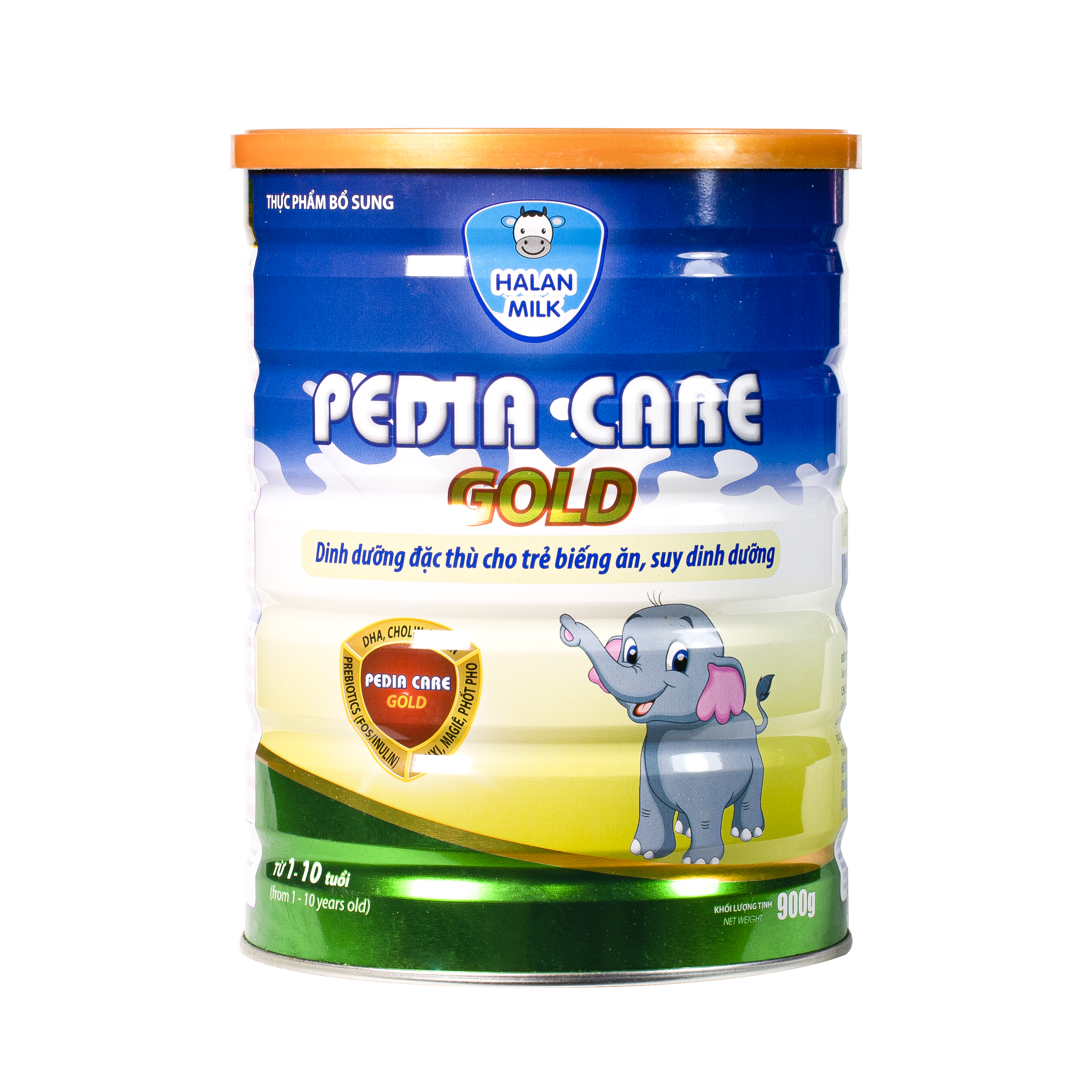 Sữa bột Pedia care gold 400g-900g-Dành cho bé biếng ăn, chậm lớn, hệ tiêu hóa kém