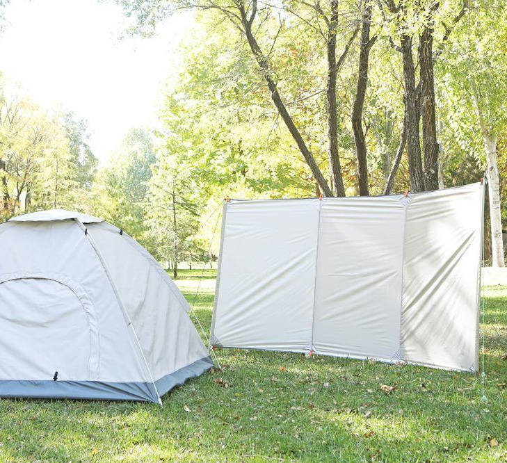 Lều Chắn Gió Cắm Trại Dã Ngoại 210D Silver Wind Resistant Camping (1,4x3m)