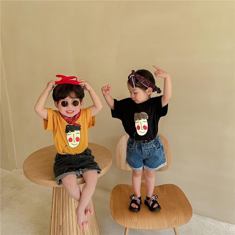 Áo phông trẻ em cộc tay, áo thun bé trai 10-33kg
