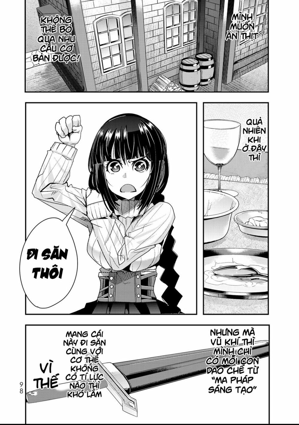 chuyển sinh thành con gái, tôi sẽ sinh tồn tại dị giới - yoku wakaranai keredo isekai ni tensei shiteita you desu chapter 3 10