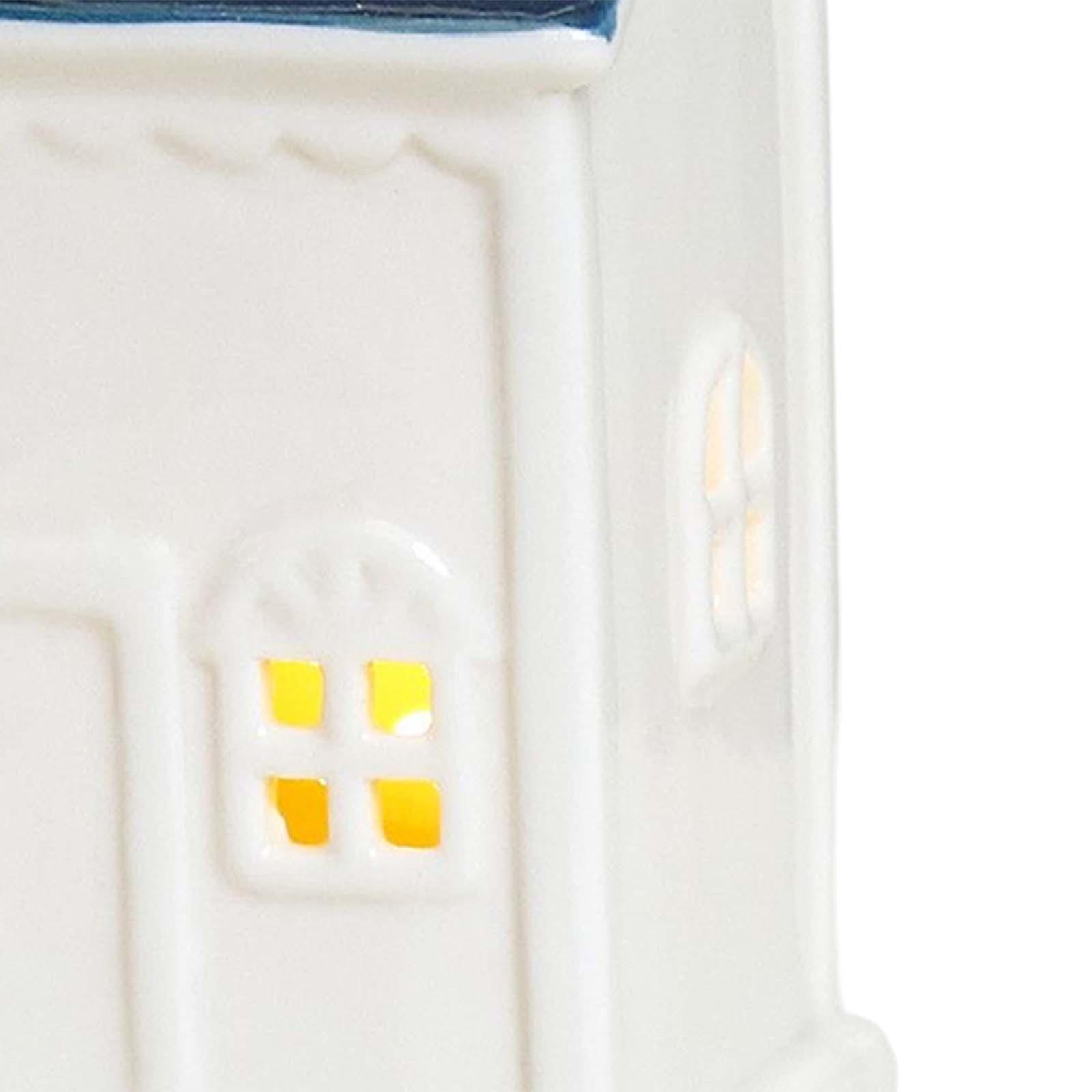 Ceramic House Candle Holder Modern Decorative Ornaments Ornament for wedding festive Gift