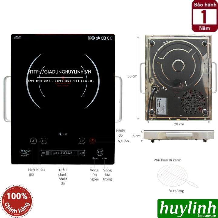 Bếp hồng ngoại Magic Korea A38 - Hàng chính hãng