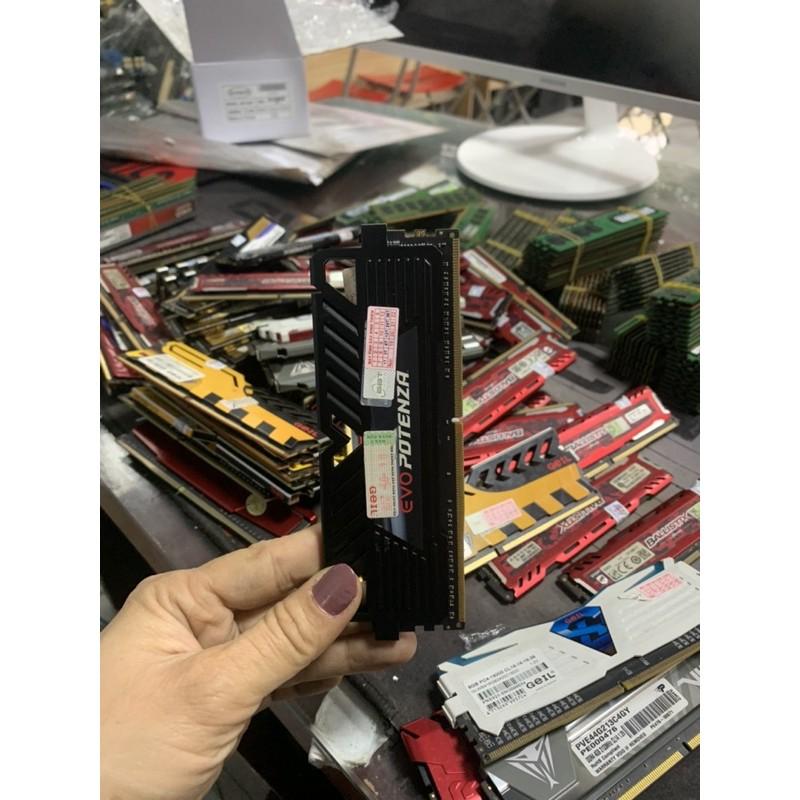 Ram PC ddr4 4GB bus 2400/2133 tản nhiệt dày, chân vàng óng - Hàng chính hãng
