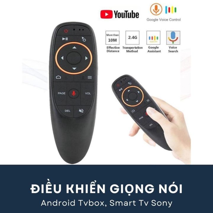 Chuột Bay, Điều khiển giọng nói - Dùng cho TIVI AIR và Android Tivi Box