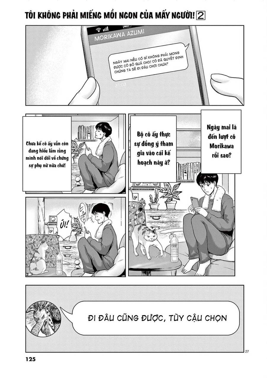 tôi không phải miếng mồi ngon của mấy người! chapter 8 27