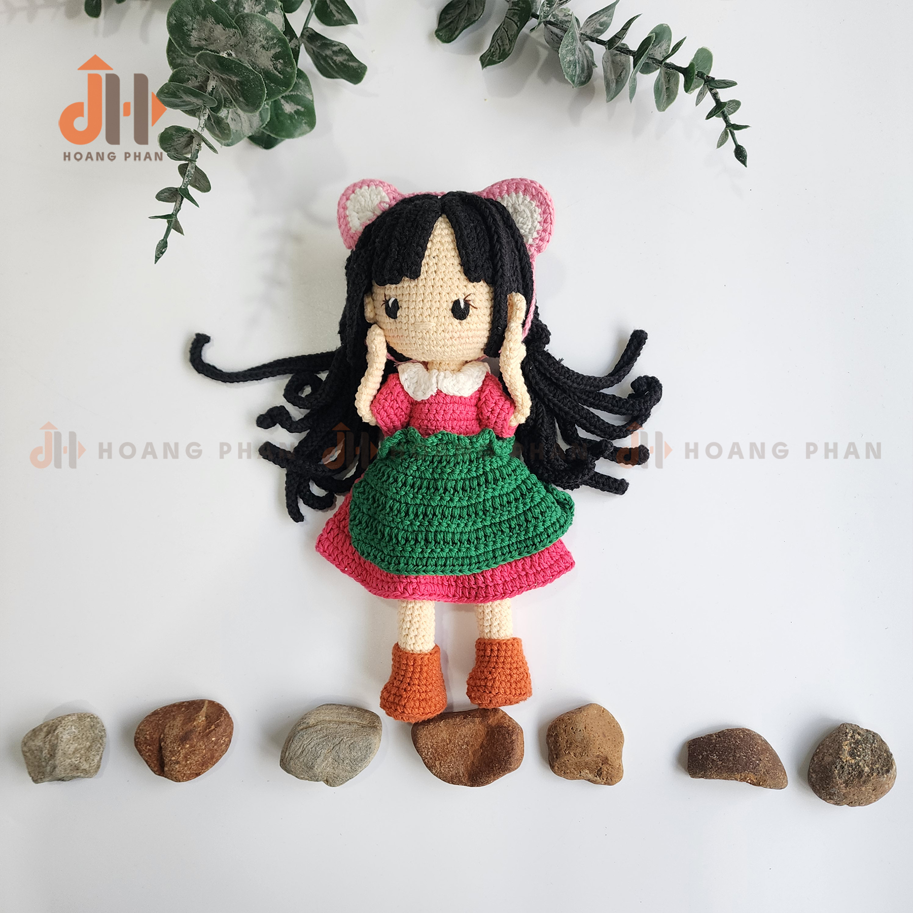 Búp bê móc len - Cô nàng Malala phiên bản 05
