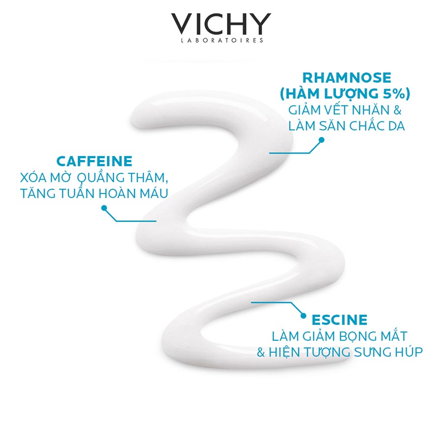 Kem dưỡng giúp giảm nếp nhăn & săn chắc da vùng mắt Vichy Liftactiv Eyes Supreme Global Anti-Wrinkle & Firming Care 15ml