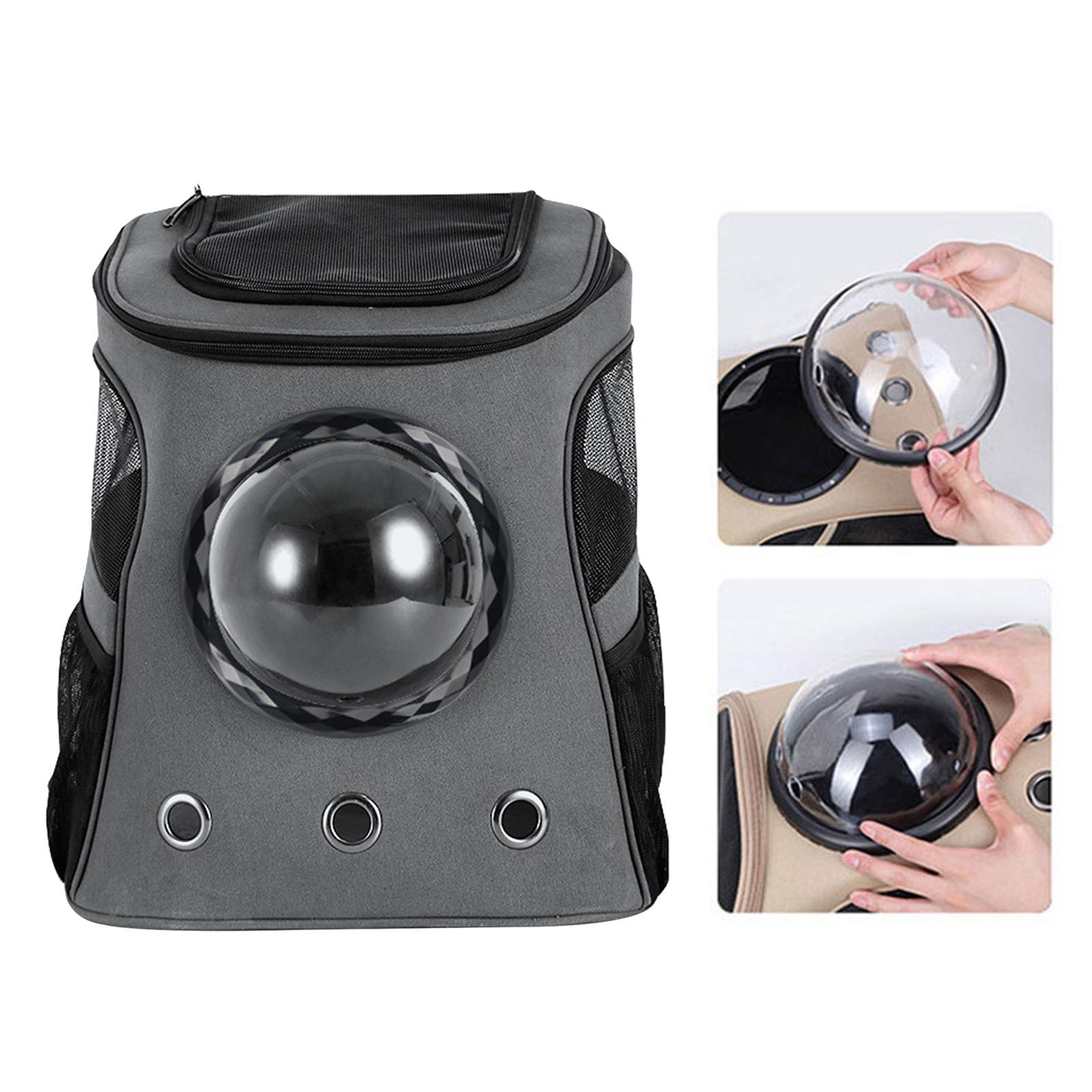 Pet Carrier Backpack Space Capsule Cat Dog Carry Bag Outdoor Knapsack