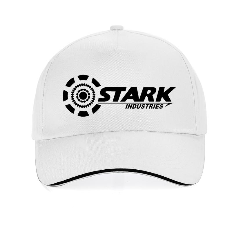 Người đàn ông sắt đàn ông mũ Tony Stark Industries Super Hero Bóng chày mũ bông cotton Casual Men Dad BAD 2020 Mùa hè Snapback Hat Bone
