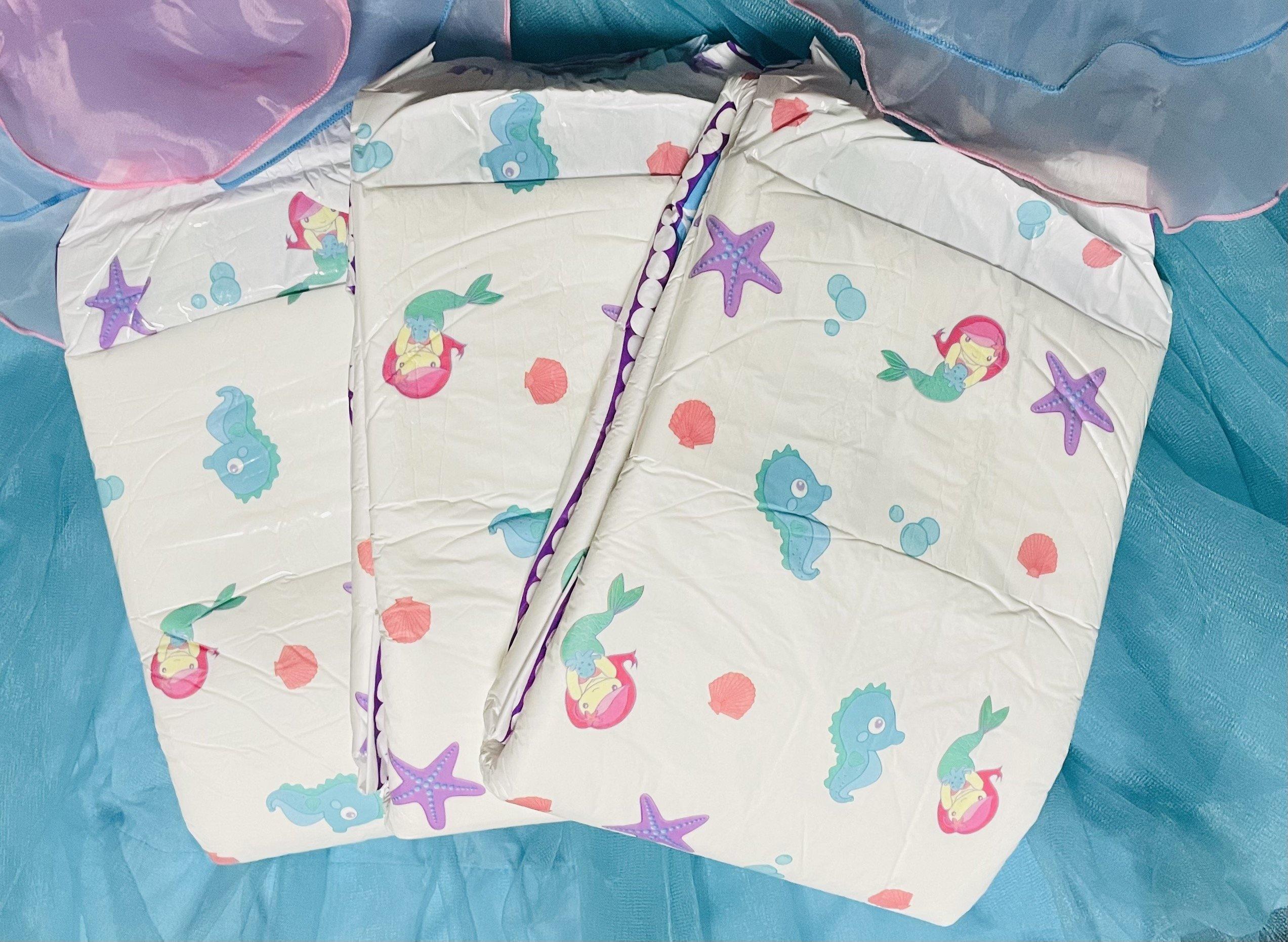 Mới Nàng Tiên Cá Công Chúa Abdl Tã Ddlg Tã Người Lớn Thế Giới Đại Dương Nam Nữ Trưởng Thành Tiểu Tiện Hấp Thụ Cao Tã M/8 Cái