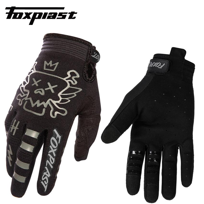 2021 FOXPLAST Thoáng Khí Nam, Nữ Găng Tay Xe Đạp Tất Cả Các Ngón Tay Thể Thao Đi Xe Đạp Xe Máy Motocross Racing Găng Tay Xe Đạp