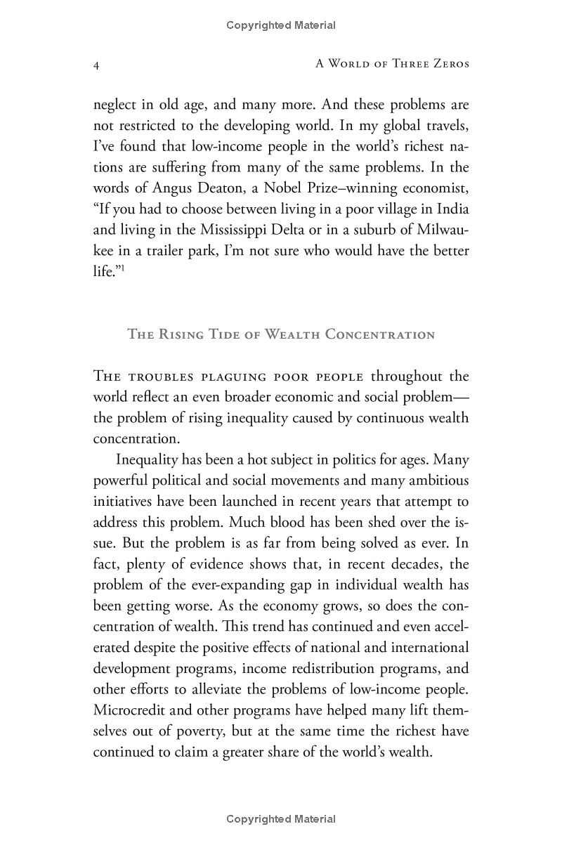 A World Of Three Zeros: The New Economics Of Zero Poverty, Zero Unemployment, And Zero Net Carbon Emissions