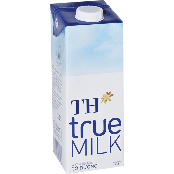 Combo 3 hộp sữa TH có đường 1L
