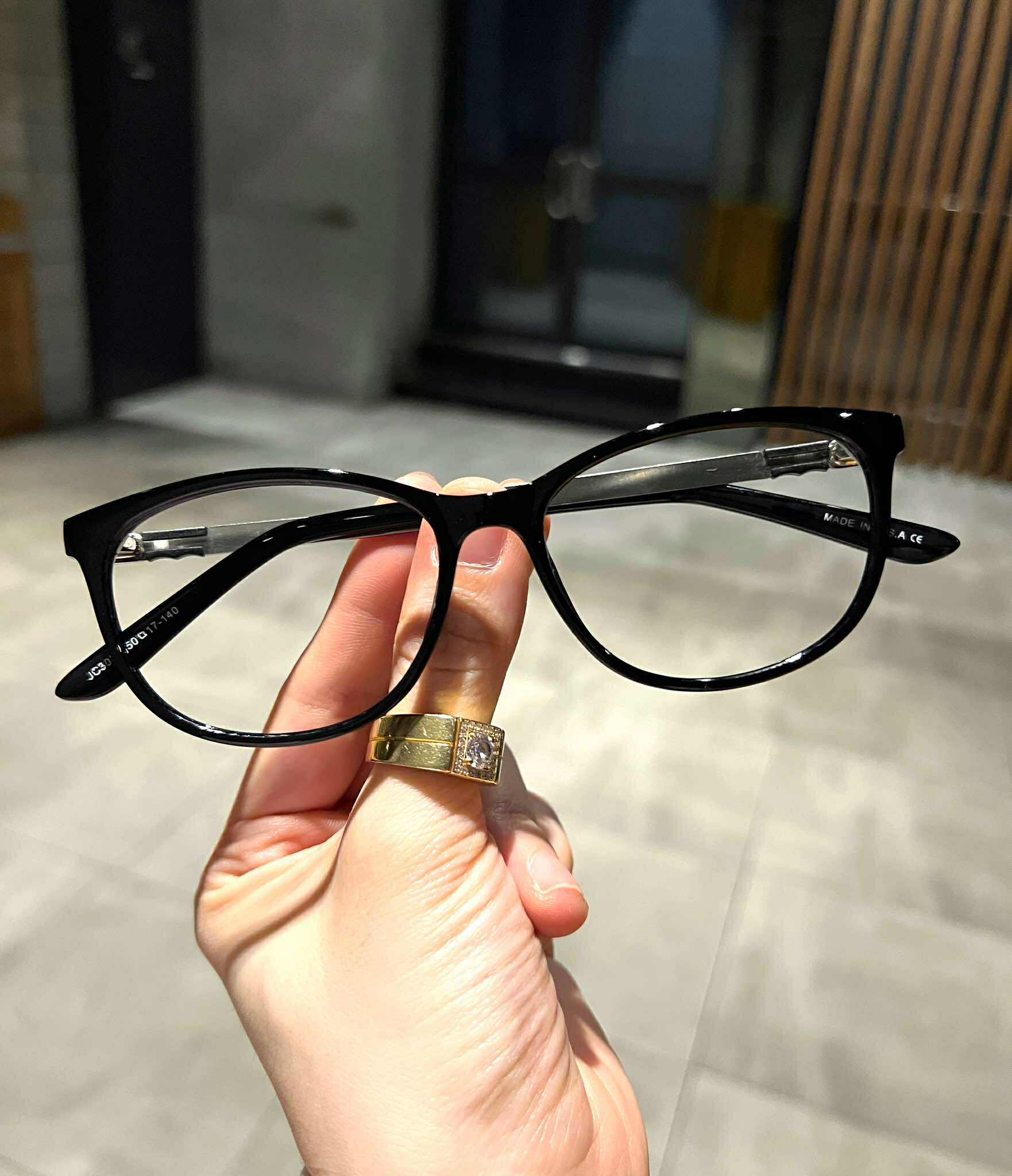 Kính thời trang nam nữ dáng bầu gọng kim loại nhẹ