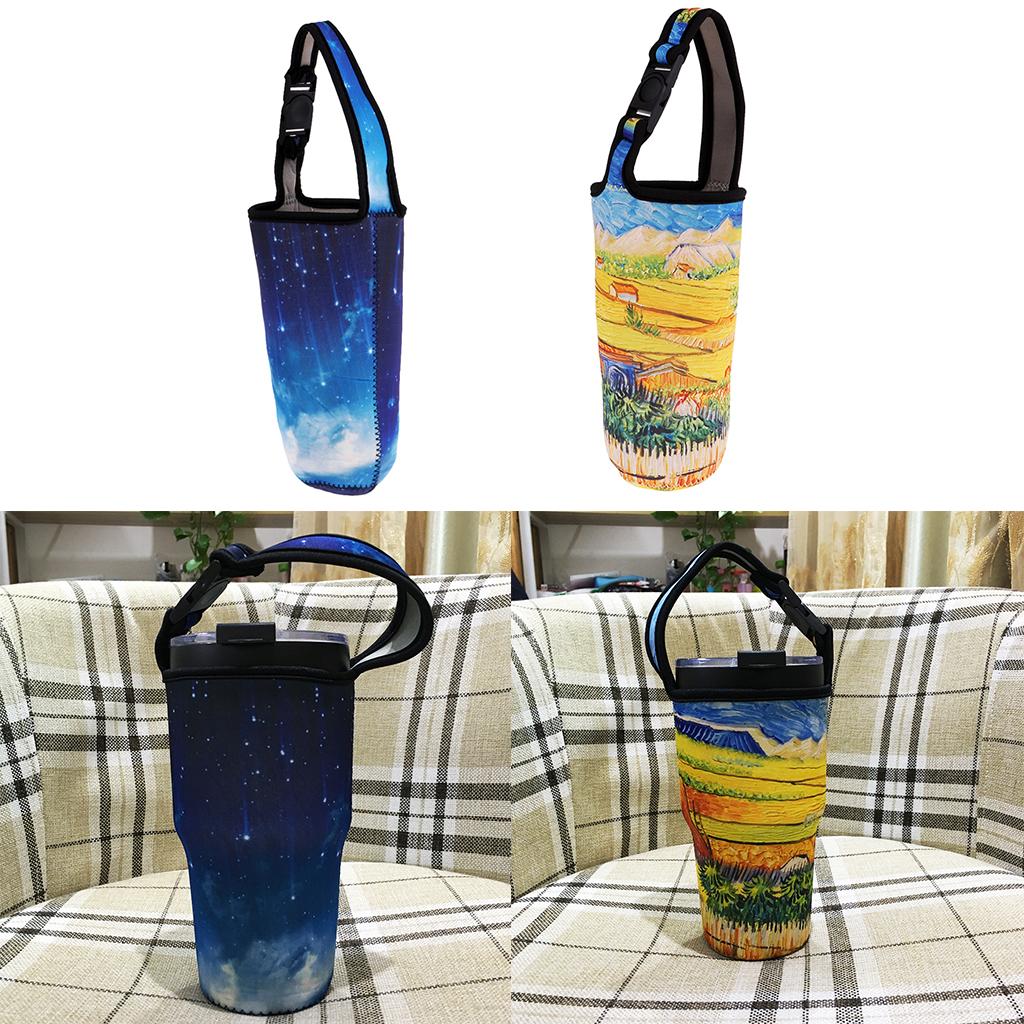 2PCS Portable Tumbler Protector Holder Pouch for Stainless Steel Mug