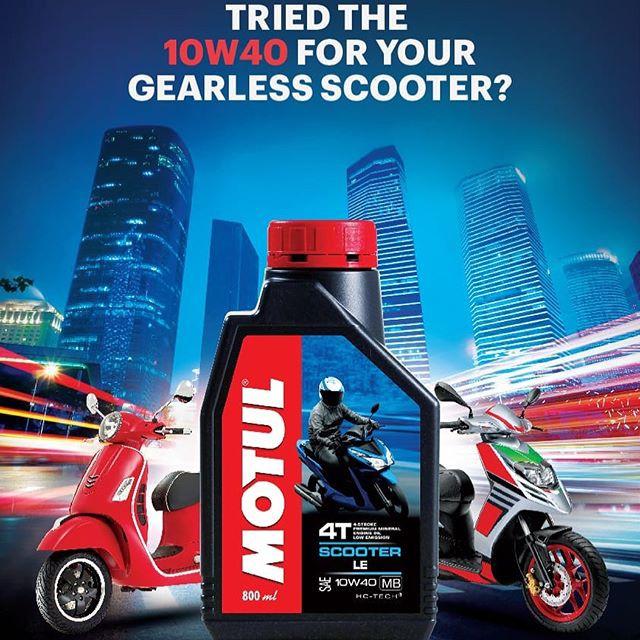 [Mẫu Mới] Motul Scooter 10W40 800ml tặng Motul Gear Oil 80W90 120ml nhớt hợp số nhớt máy xe tay ga