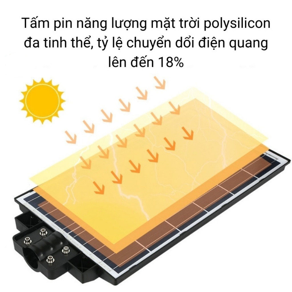 Đèn Năng Lượng Mặt Trời sân vườn  Đèn Đường liền thể kép 400W/600W/800W,Làm nổi bật đèn cảm biến cơ thể người chống nước ip65