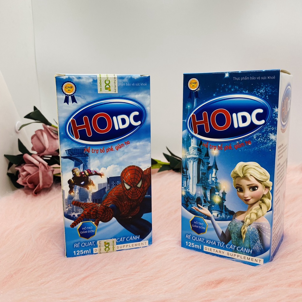 Siro ho IDC, hỗ trợ bổ phổi LAFON HO, giảm ho hiệu quả, hộp 125ml