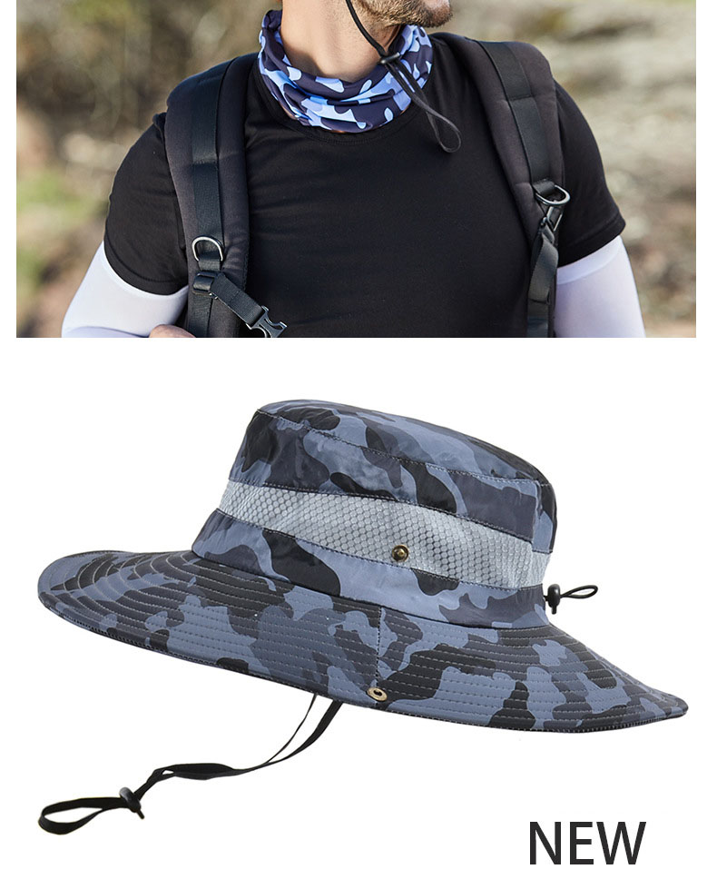 Mũ chống nắng ngoài trời nam và nữ phong cách Hàn Quốc mã MU9018