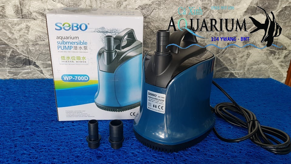 SOBO WP - 700D Máy bơm chìm hút đáy hồ cá