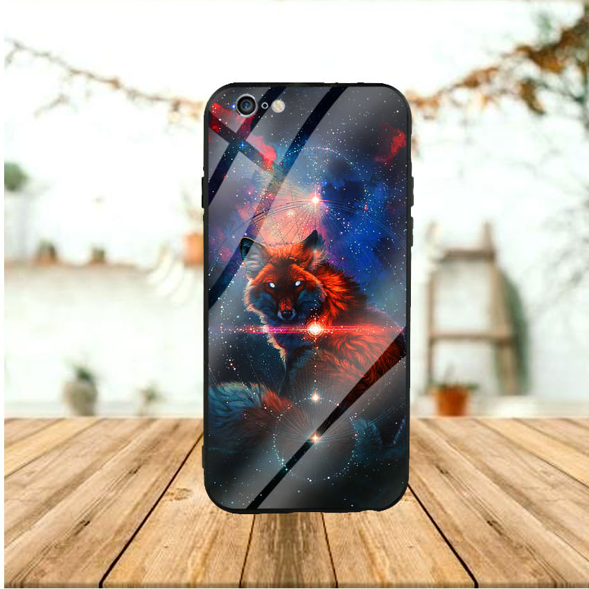 Ốp Lưng Kính Cường Lực cho điện thoại Iphone 6 Plus / 6s Plus - Fox 05