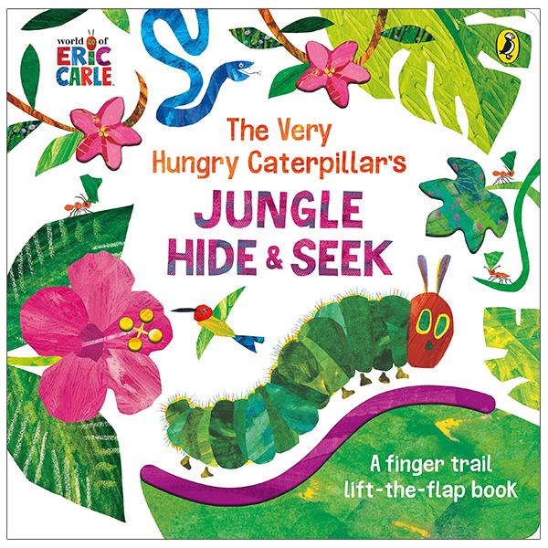 The Very Hungry Caterpillar's Jungle Hide And Seek: A Finger Trail Lift-the-Flap Book
