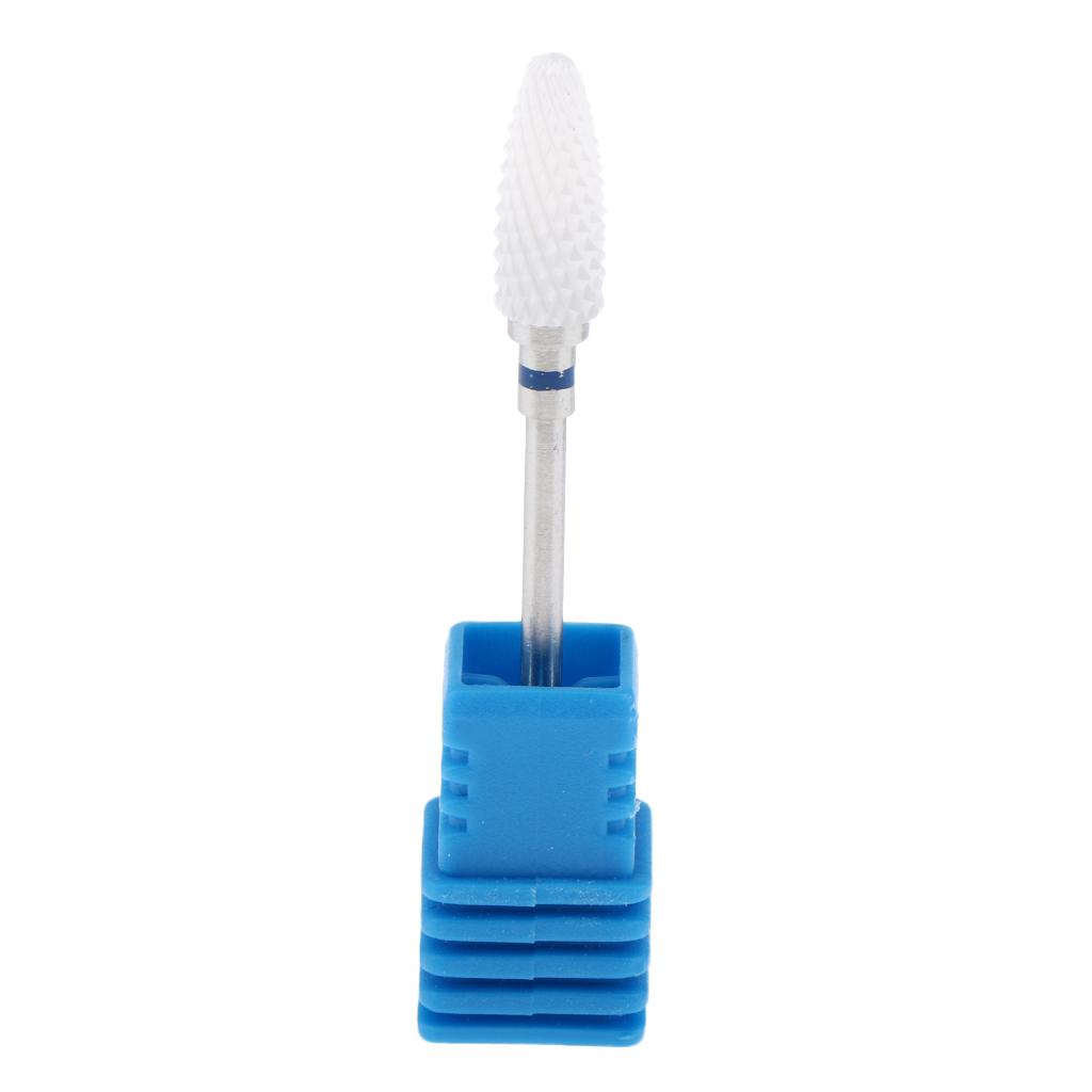 3/32 Đầu đánh Bóng Bằng Gốm Mũi Khoan Bit Cho Máy Nail Điện